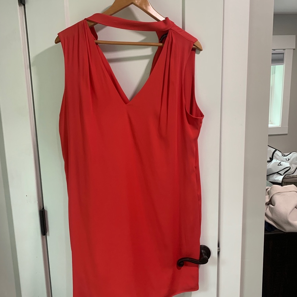 White House Black Market Choker Dress